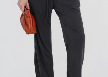 Philosophy Rib Pants TR44413 Μαύρο - Philosophy - 