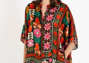 Philosophy Satin Print Overized Shirt SH77276 Mixed - Philosophy - 