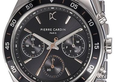 PIERRE CARDIN Nation - CF.1004.MS, Silver case with Stainless Steel Bracelet - Pierre Cardin - 