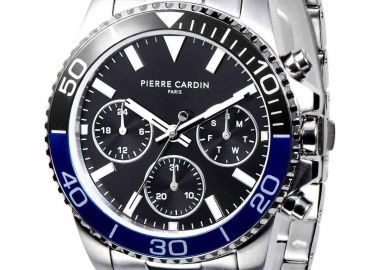 PIERRE CARDIN Nation Posh - CNI.0009, Silver case with Stainless Steel Bracelet - Pierre Cardin - 