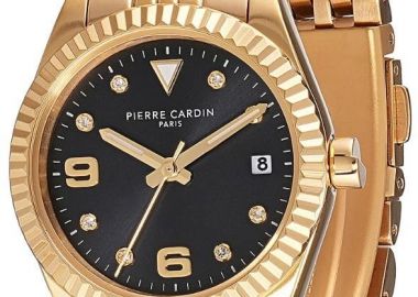 PIERRE CARDIN Opera - CF.1012.MG.1, Gold case with Stainless Steel Bracelet - Pierre Cardin - 