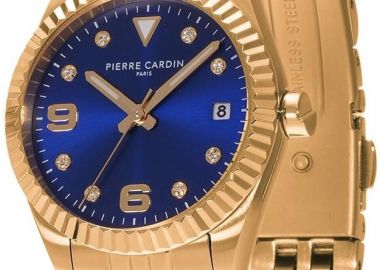 PIERRE CARDIN Serenade - CF.1012.MG.4, Gold case with Stainless Steel Bracelet - Pierre Cardin - 