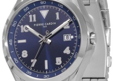 PIERRE CARDIN Vaugirard Intemporelle - CF.1018.MS.1, Silver case with Stainless Steel Bracelet - Pierre Cardin - 