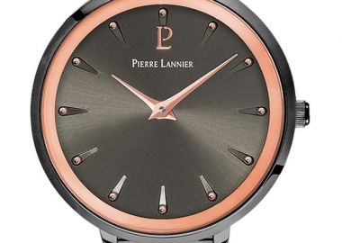 PIERRE LANNIER Asteroide - 033L839 Grey case with Stainless Steel Bracelet - Pierre Lannier - 