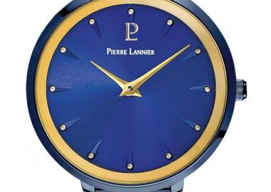 PIERRE LANNIER Asteroide - 033L869 Blue case with Stainless Steel Bracelet - Pierre Lannier - 