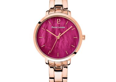 PIERRE LANNIER Aura - 055M958 Rose Gold case with Stainless Steel Bracelet - Pierre Lannier - 