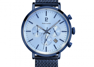 PIERRE LANNIER Baron - 222G469 Blue case with Stainless Steel Bracelet - Pierre Lannier - 