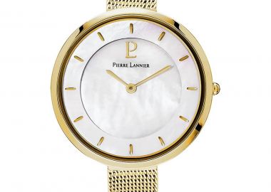 PIERRE LANNIER Ladies - 076G598 Gold case with Stainless Steel Bracelet - Pierre Lannier - 