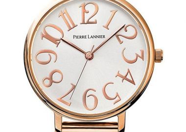 PIERRE LANNIER Ladies - 091L928, Rose Gold case with Stainless Steel Bracelet - Pierre Lannier - 