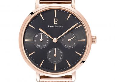 PIERRE LANNIER Multi - 002G988 Rose Gold case with Stainless Steel Bracelet - Pierre Lannier - 