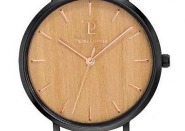 PIERRE LANNIER Nature - 018P988 Black case with Stainless Steel Bracelet - Pierre Lannier - 
