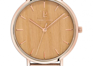 PIERRE LANNIER Nature - 018P989 Rose Gold case with Stainless Steel Bracelet - Pierre Lannier - 