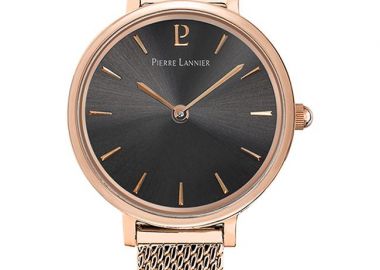 PIERRE LANNIER Nova - 014J938 Rose Gold case with Stainless Steel Bracelet - Pierre Lannier - 
