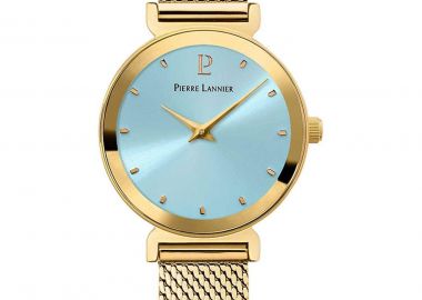 PIERRE LANNIER Pure - 035R562, Gold case with Stainless Steel Bracelet - Pierre Lannier - 