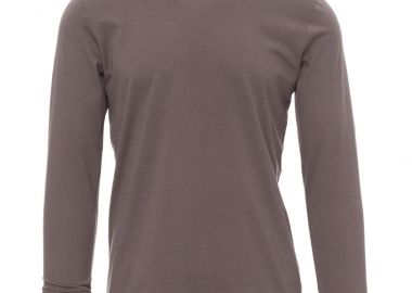 PINETA Μπλουζάκι με μακριά μανίκια PAYPER 02000408 Dark Grey - PAYPER - 