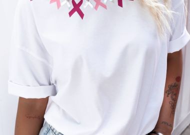 PINK OCTOBER X ΑΛΜΑ ΖΩΗΣ T-SHIRT - sense-shop - 