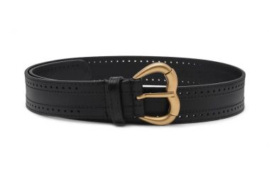 Pinko Γυναικεία Δερμάτινη Ζώνη 103447 Y783 299M 23734 Μαύρο - Pinko - 