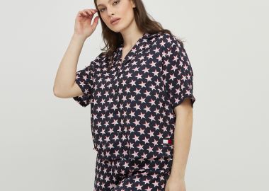 Πιτζάμα τοπ εμπριμέ αστέρι - TOMMY HILFIGER - 