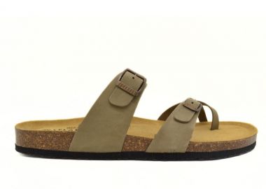 PLAKTON ΑΝΔΡΙΚΟ ΣΑΝΔΑΛΙ 171032 NOBUCK 2 KAKI EVA - PLAKTON - 