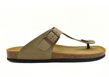PLAKTON ΑΝΔΡΙΚΟ ΣΑΝΔΑΛΙ 175081 NOBUCK 2 KAKI EVA - PLAKTON - 