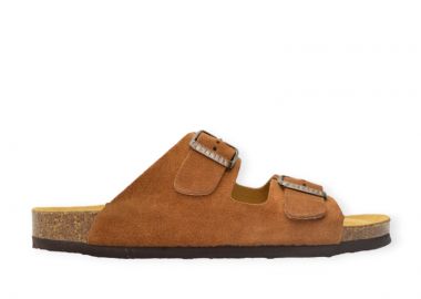 PLAKTON ΓΥΝΑΙΚΕΙΟ ΣΑΝΔΑΛΙ BETA 180010 AFELPADO CUERO 294-X EVA - PLAKTON - 