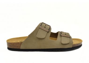 PLAKTON ΓΥΝΑΙΚΕΙΟ ΣΑΝΔΑΛΙ BETA 180010 NOBUCK 2 KAKI EVA - PLAKTON - 