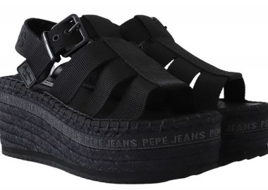 Πλατφόρμες Pepe Jeans Witney Sunny PLS90577-999-BLACK Γυναικείο - Pepe Jeans - 