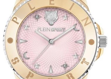 PLEIN SPORT Glam Galaxy - PSKBA1625, Silver & Gold case with Stainless Steel Bracelet - Philipp Plein Sport - 