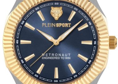 PLEIN SPORT Metronaut Men's - PSCGA0925, Silver & Gold case with Stainless Steel Bracelet - Philipp Plein Sport - 