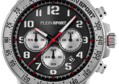 PLEIN SPORT Race Chronograph - PSJGA0426, Silver case with Stainless Steel Bracelet - Philipp Plein Sport - 