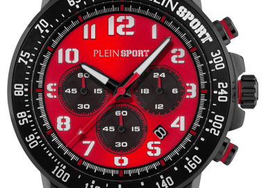 PLEIN SPORT Race Chronograph - PSJGA0526, Black case with Stainless Steel Bracelet - Philipp Plein Sport - 