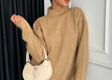 ΠΛΕΚΤΗ ΚΑΜΕΛ ΜΠΛΟΥΖΑ - SARPA - sense-shop - 