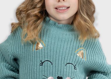 Πλεκτή μπλούζα - ΜΕΝΤΑ 15-125307-6 - 15-125307-6-2-etwn-menta - energiers - 