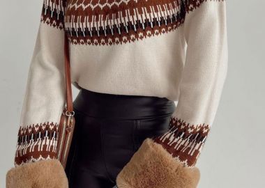 ΠΛΕΚΤΗ ΜΠΛΟΥΖΑ - CARMELA - fashionroom - 