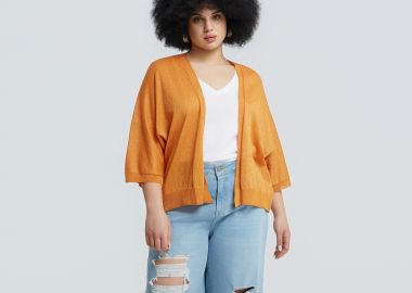 Πλεκτή ζακέτα με lurex - MAT FASHION - 