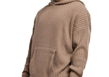Πλεκτό Φούτερ με Κουκούλα TB4677 Urban Classics darkkhaki - Urban Classics - 