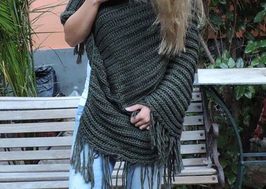 Πλεκτό Military Πανωφόρι -  - 