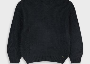 Πλεκτό πουλόβερ - ΜΑΥΡΟ 16-125207-6 - energiers - 