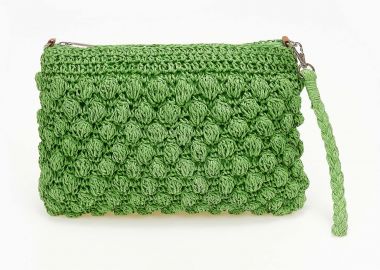 Πλεκτό τσαντάκι - Πράσινο - Issue - 