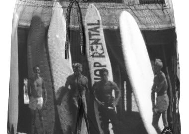 PM MID VERT PHOTO ART SHORTS ΜΑΥΡΟ - O'NEILL - 