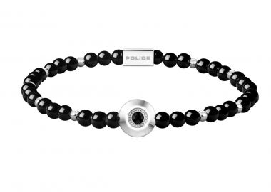 POLICE Βραχιόλι από ανοξείδωτο ατσάλι Black PEAGB0005101 - Police Jewellery - 
