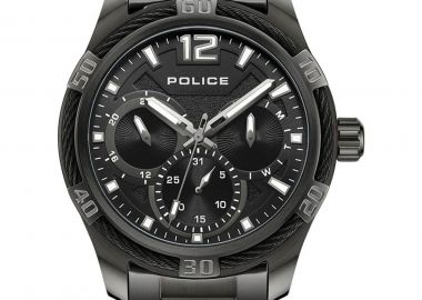 POLICE Chokery - PEWJK0005302, Black case with Stainless Steel Bracelet - Police - 