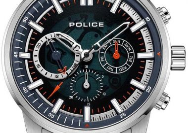 POLICE Greenlane - PEWJK2227005, Silver case with Stainless Steel Bracelet - Police - 