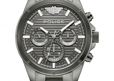 POLICE Malawi - PEWJK2227808, Anthracite case with Stainless Steel Bracelet - Police - 