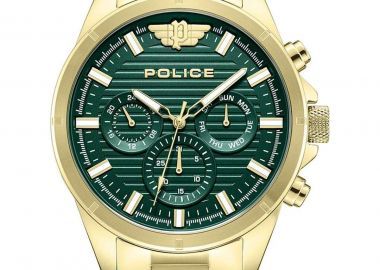 POLICE Malawi - PEWJK2227809, Gold case with Stainless Steel Bracelet - Police - 