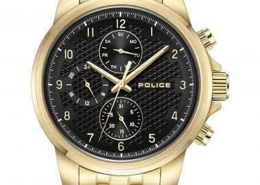 POLICE Mensor - PEWJK0021506, Gold case with Stainless Steel Bracelet - Police - 