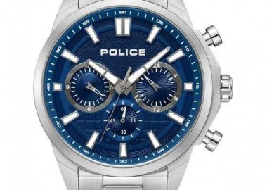 POLICE Rangy Chronograph - PEWJK0021004M, Silver case with Stainless Steel Bracelet - Police - 