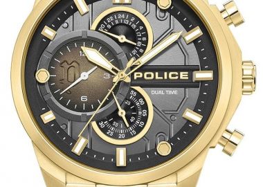 POLICE Reactor - PEWGK0039208, Gold case with Stainless Steel Bracelet - Police - 