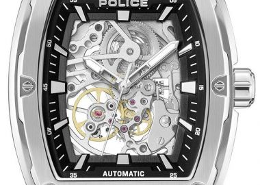 POLICE Skeleton Automatic - PEWJL0072202, Silver case with Stainless Steel Bracelet - Police - 