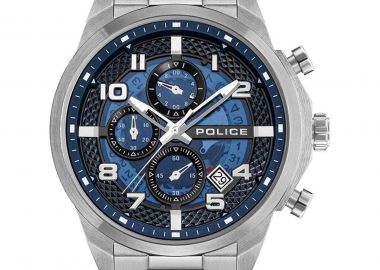 POLICE Soul Chronograph - PEWGK0053901, Silver case with Stainless Steel Bracelet - Police - 